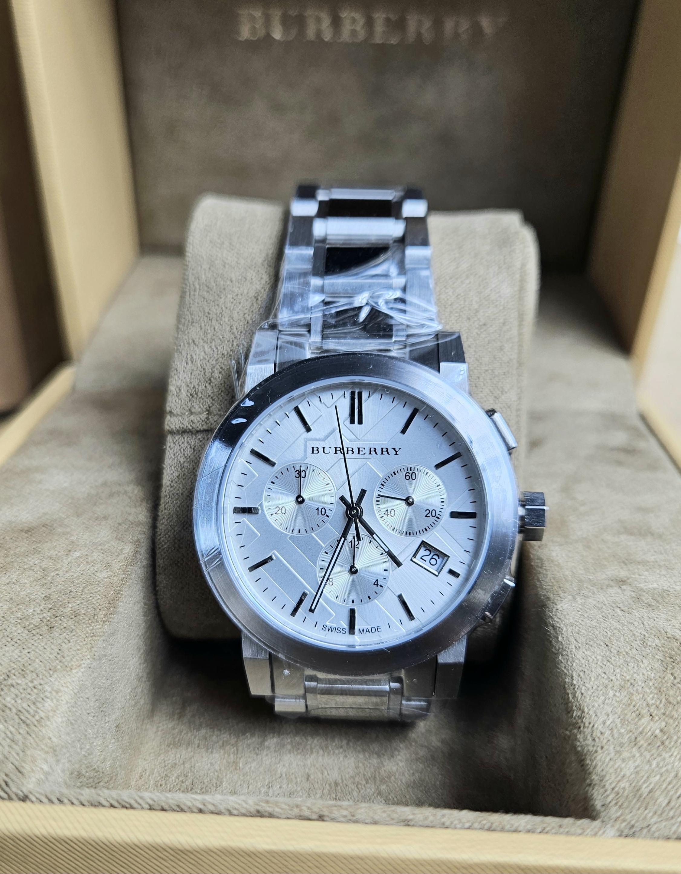 Burberry BU9750 Men's Watch - 40MM Stainless Steel Case