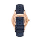 Emporio Armani Men's Sport Navy Leather Band AR1947