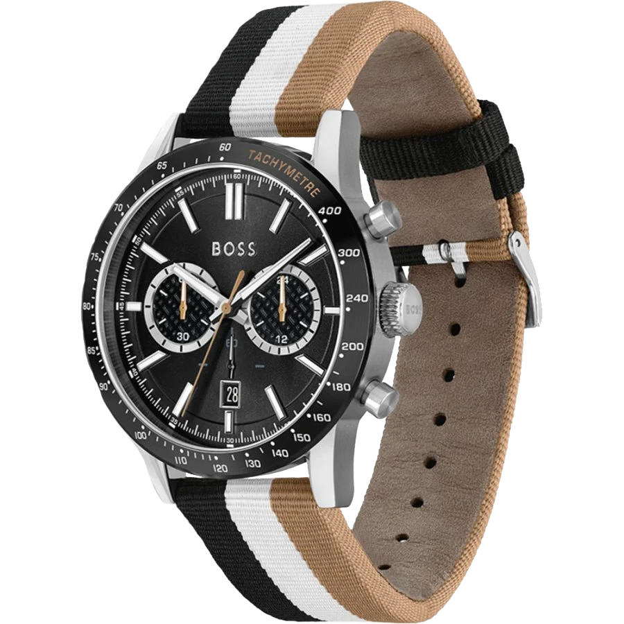 Hugo Boss Men's Watch 1513963 with Chronograph and 50M Water Resistance