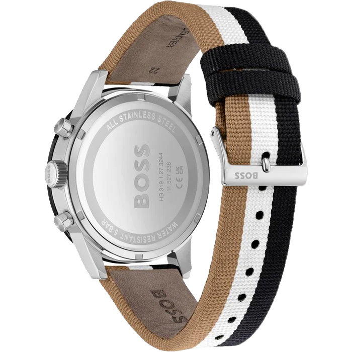 Hugo Boss Men's Watch 1513963 with Chronograph and 50M Water Resistance
