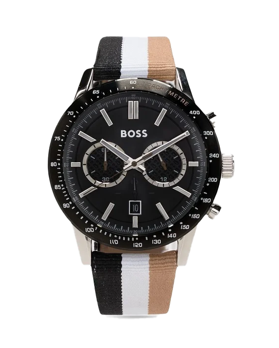 Hugo Boss Men's Watch 1513963 with Chronograph and 50M Water Resistance