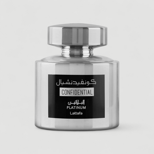 Lattafa Confidential Platinum Lattafa EDP 3.4 oz / e 100 ml - D'La Moda