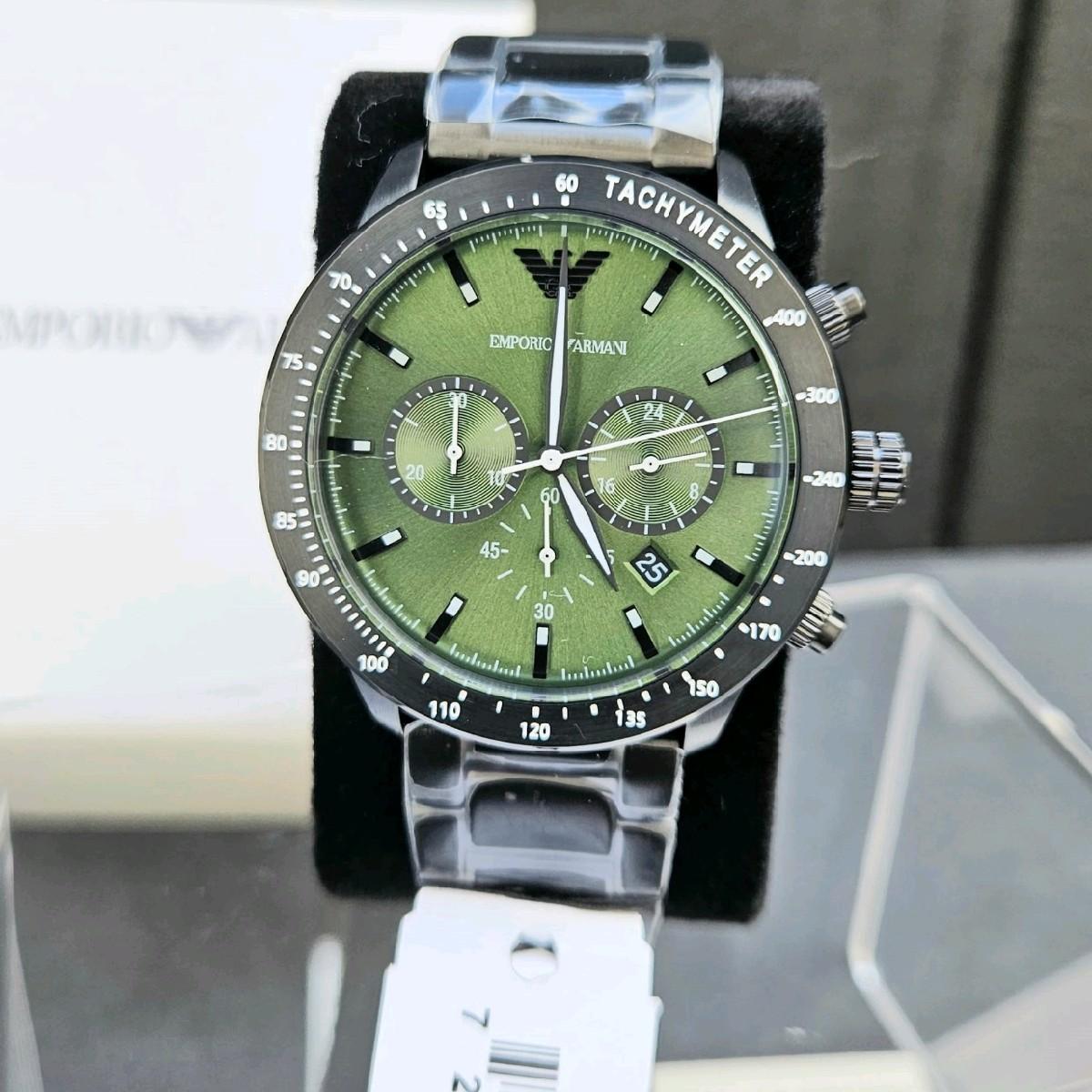 Emporio Armani Men's Watch AR 11472 Analog Luxury Luminous Casual Waterproof Business