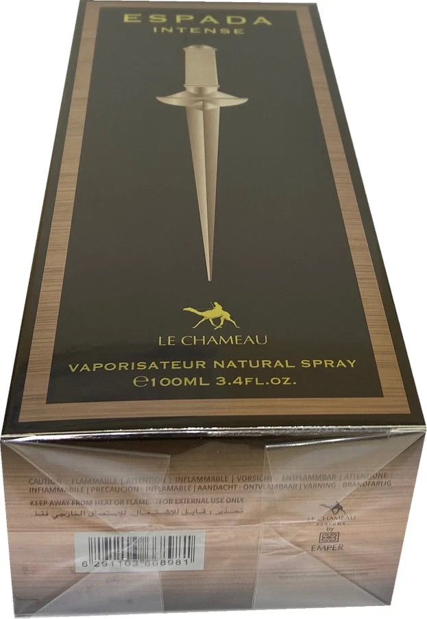 Espada Intense by Le Chameau Unisex Eau De Parfum 3.4fl Oz.