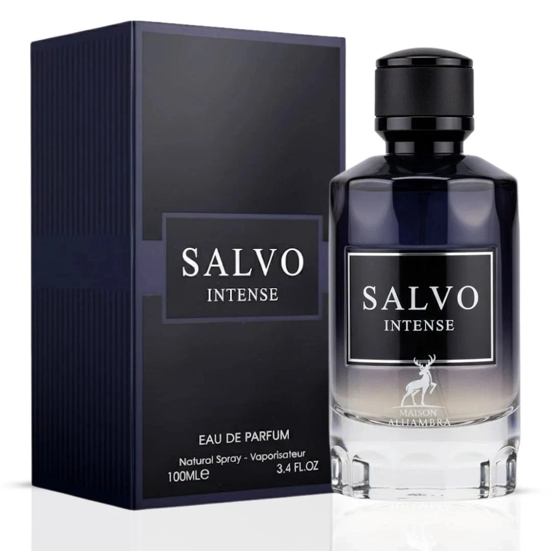 Salvo Intense Eau De Parfum 3.4 Fl Oz - D'La Moda
