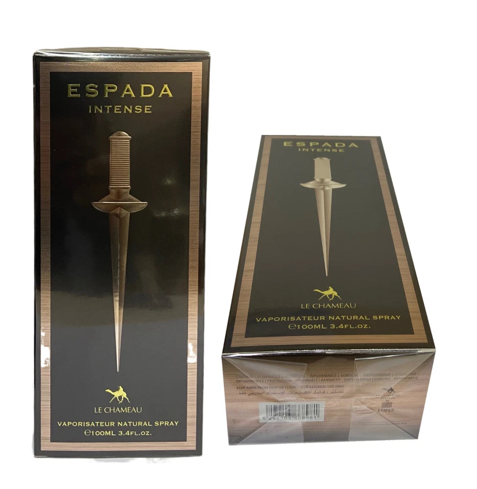 Espada Intense by Le Chameau Unisex Eau De Parfum 3.4fl Oz. - D'La Moda