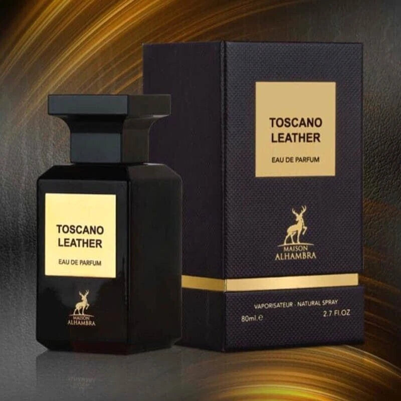 Toscano Leather Eau De Perfume | Long Lasting fragrance perfum 100 ml