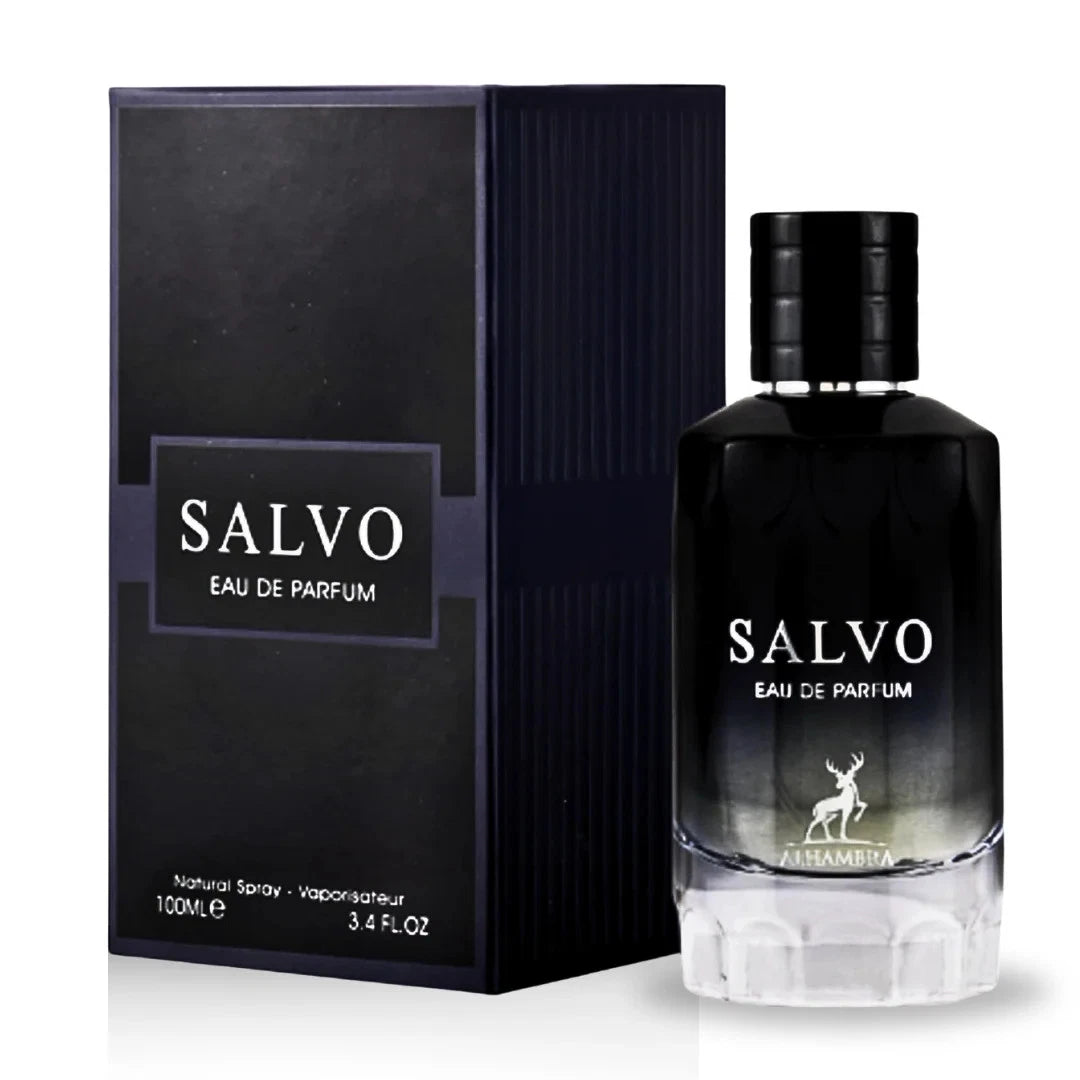 Salvo Eau de Parfum Spray 100ml (3.4 oz) by Maison Alhambra